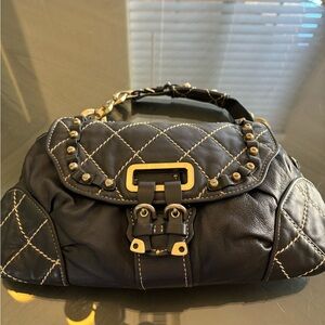 Juicy Couture Vintage Black and gold chain handbag